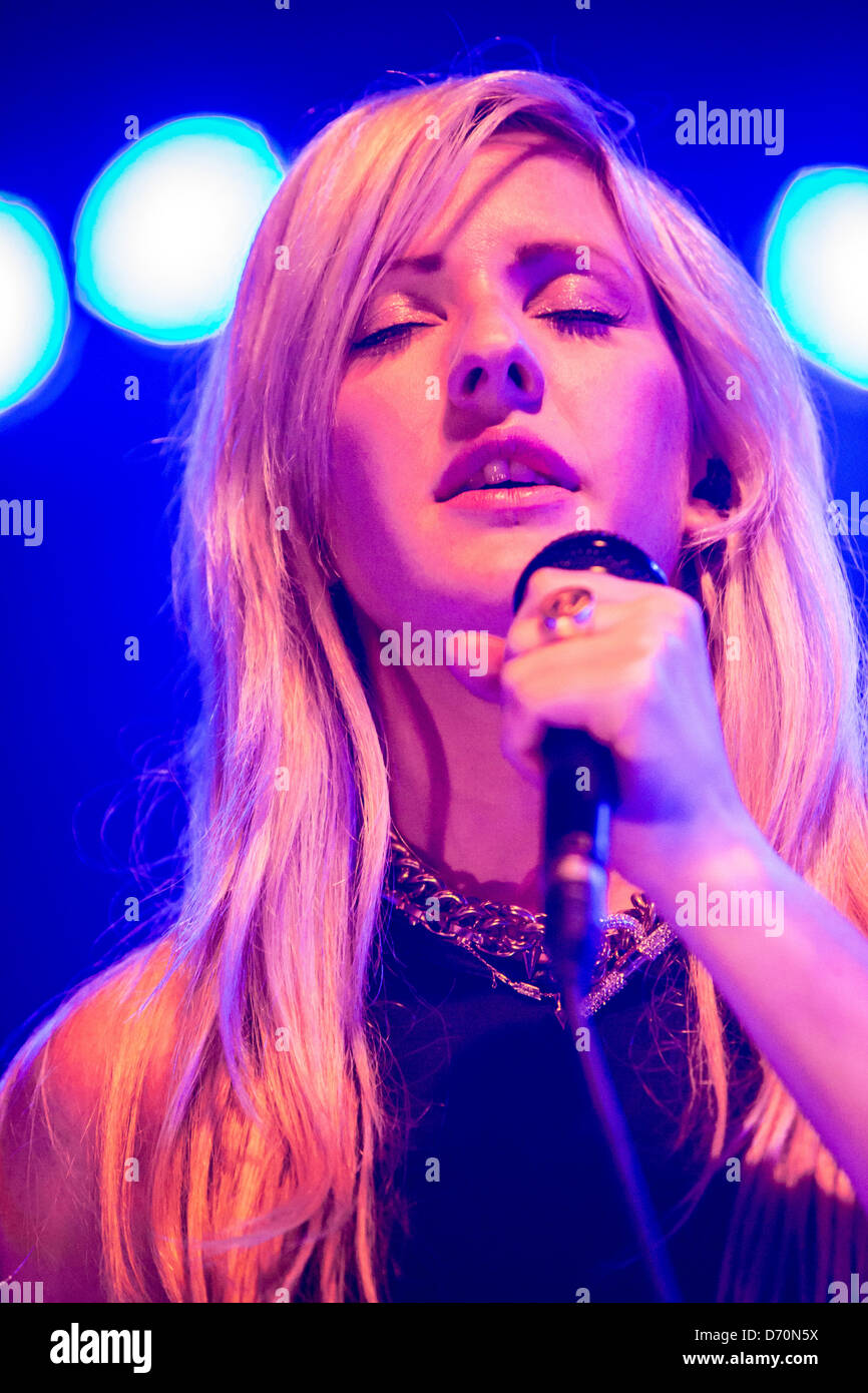 Milan Italy 24th April 2013 Ellie Goulding Performs At