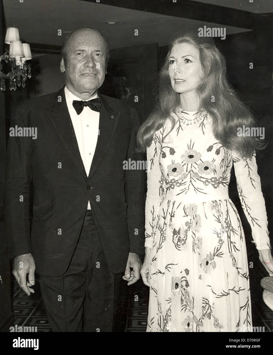Mr & Mrs Robert L. Gardiner, ca 1962 Stock Photo