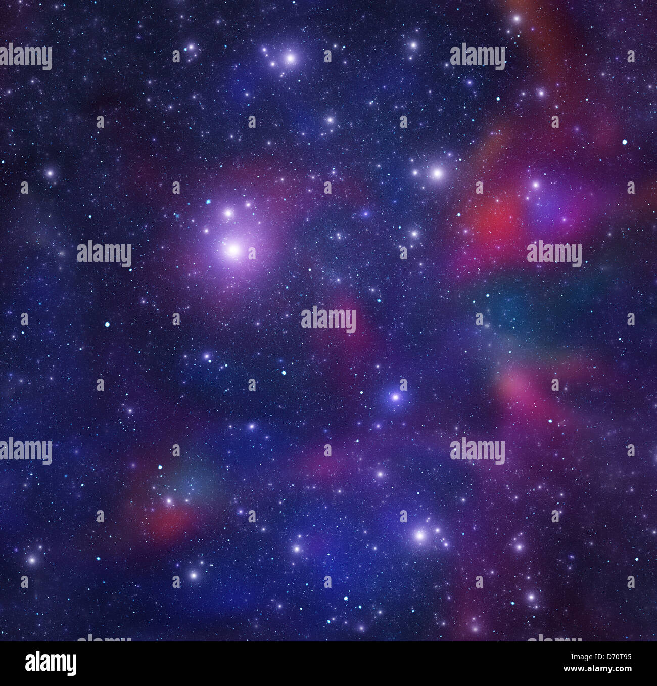 Blue Red Galaxy Background Stock Photo Alamy