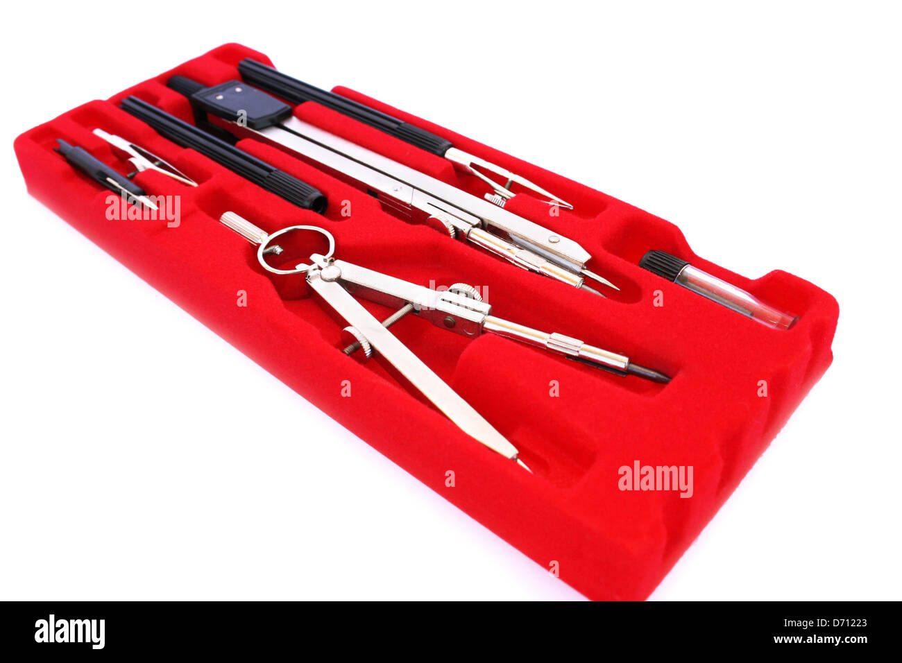 Compasses set isolated on white background Stock Photo Alamy