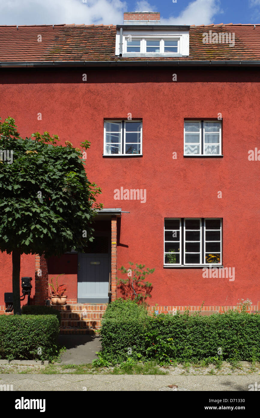 Berlin, Germany, single family homes in the horseshoe settlement by ...