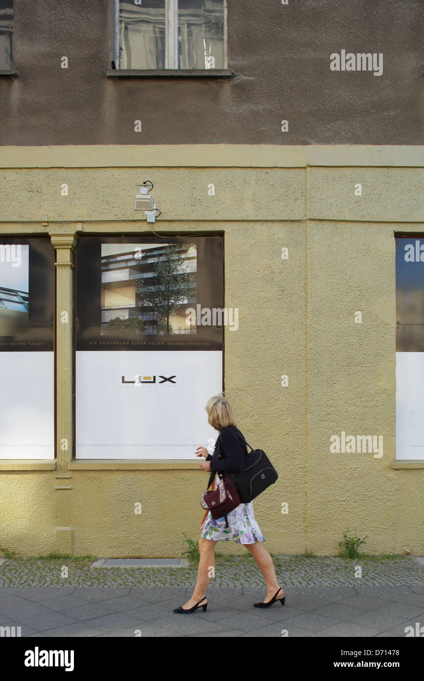 Berlin, Germany, Bureau for a luxury new construction project in an old