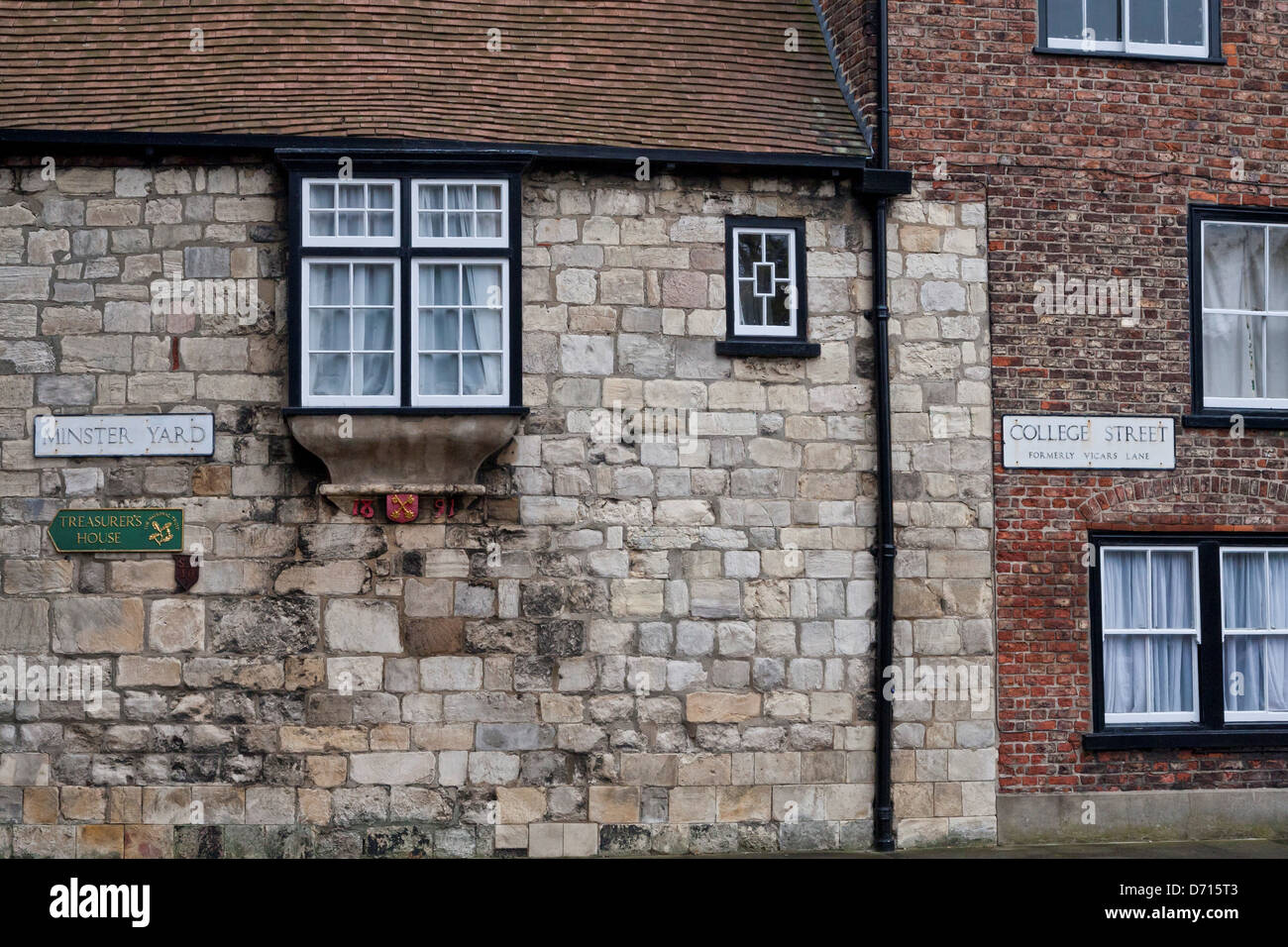 UK, York, Formerly Vicars Lane Stock Photo