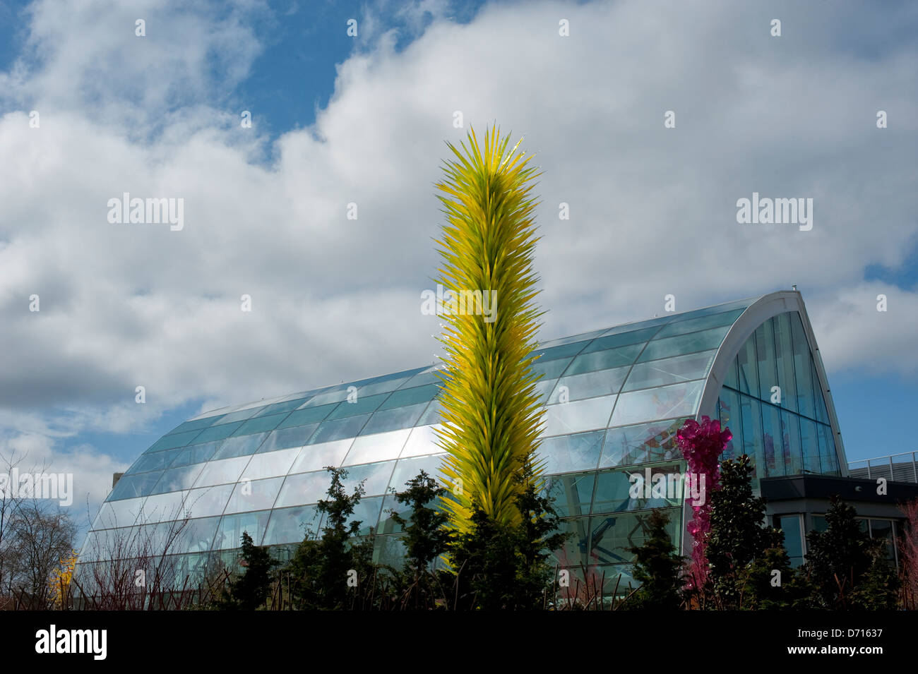 Chihuly Glass Exhibit Seattle Stock Photos Chihuly Glass Exhibit