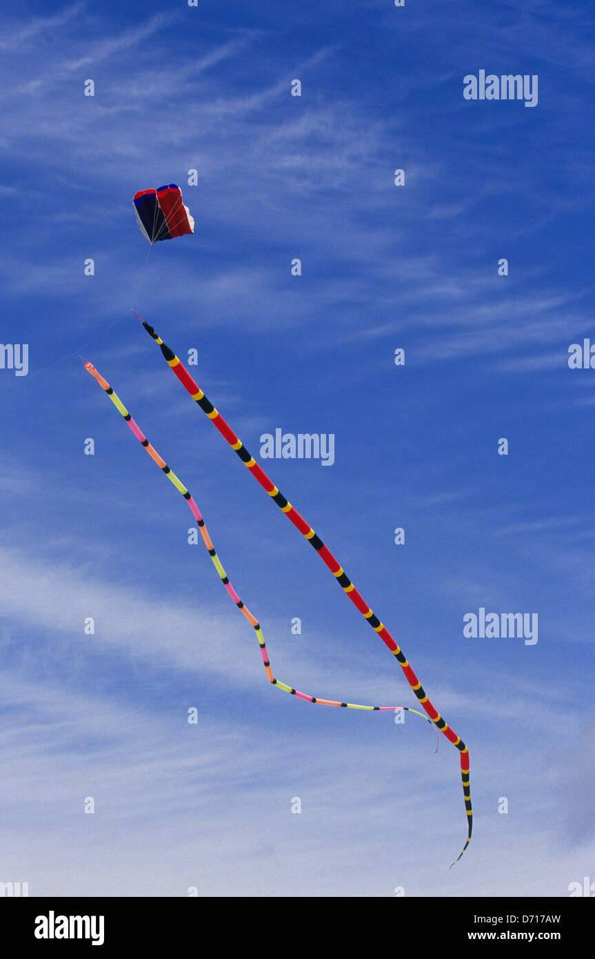 USA, Oregon, Cannon Beach, Kites Stock Photo Alamy