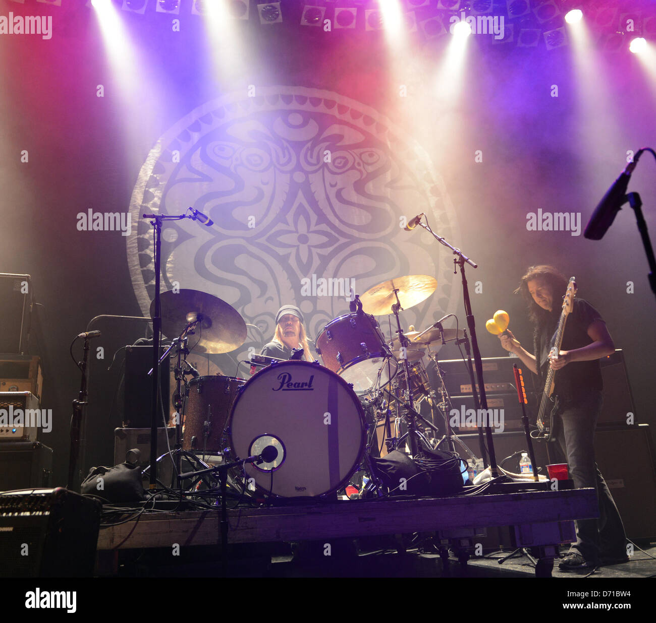 Apr 23 2013 Norfolk Virginia U S Drummer Matt Abts Of Gov T Stock Photo Alamy