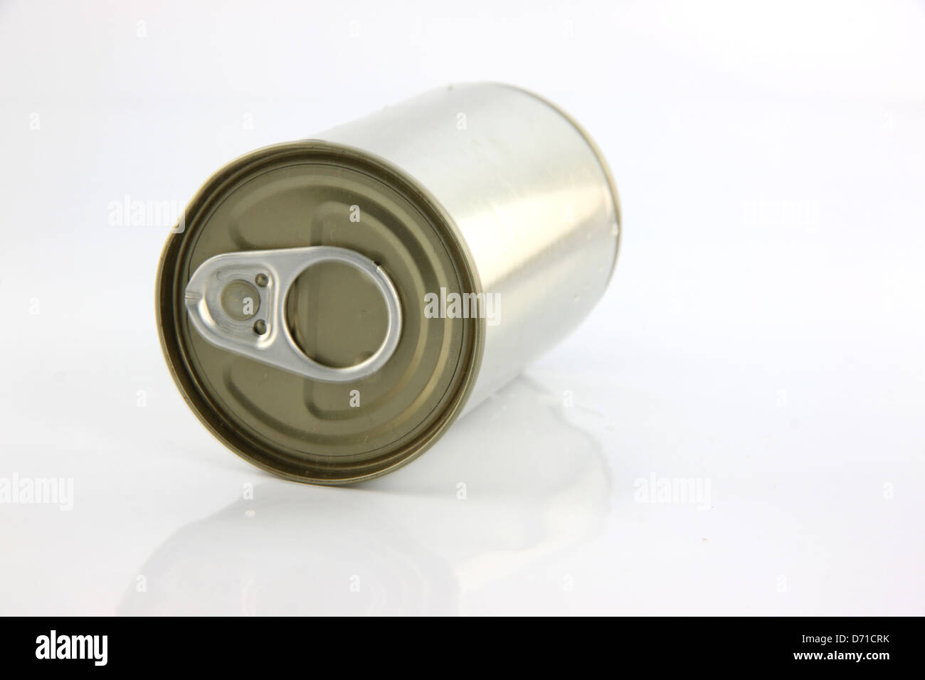 Action Aluminum canned on the white background Stock Photo Alamy