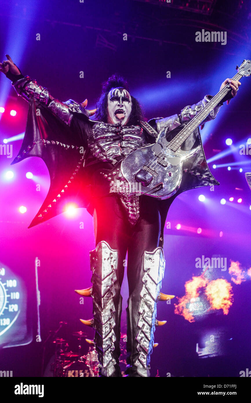 KISS Australian Tour Stock Photo