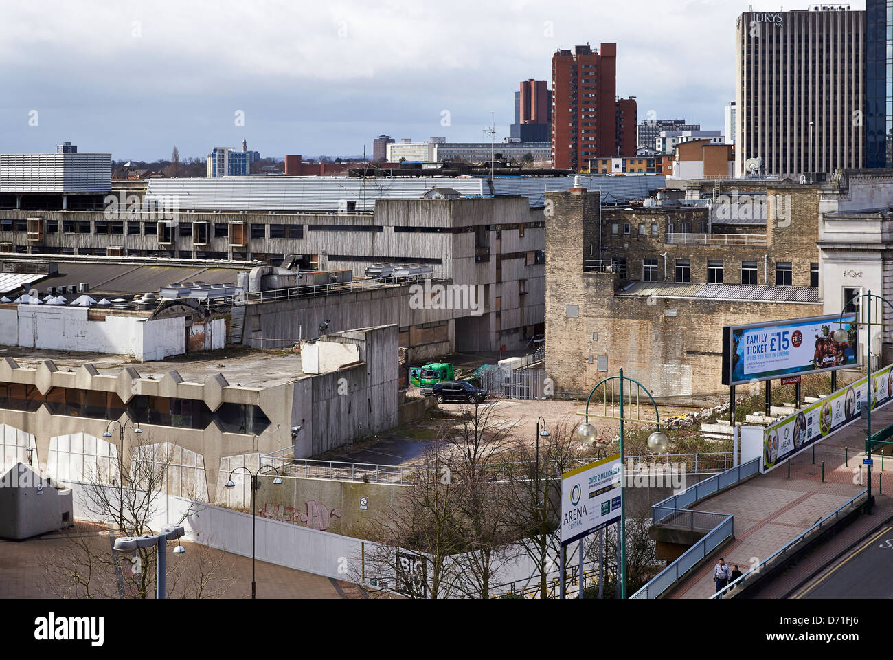 Site of the old Central Television studios, Broad Street Birmingham