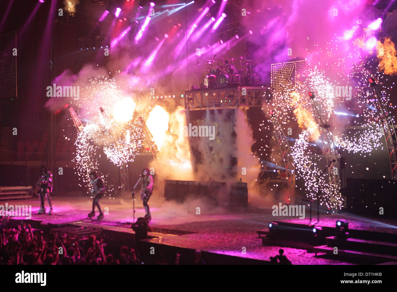 KISS Australian Tour Stock Photo Alamy