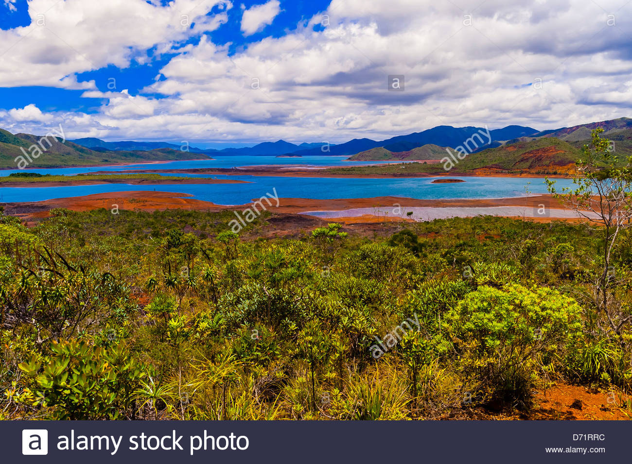Blue River Provincial Park (Reserve Naturelle de la Riviere Bleue Stock Photo Alamy