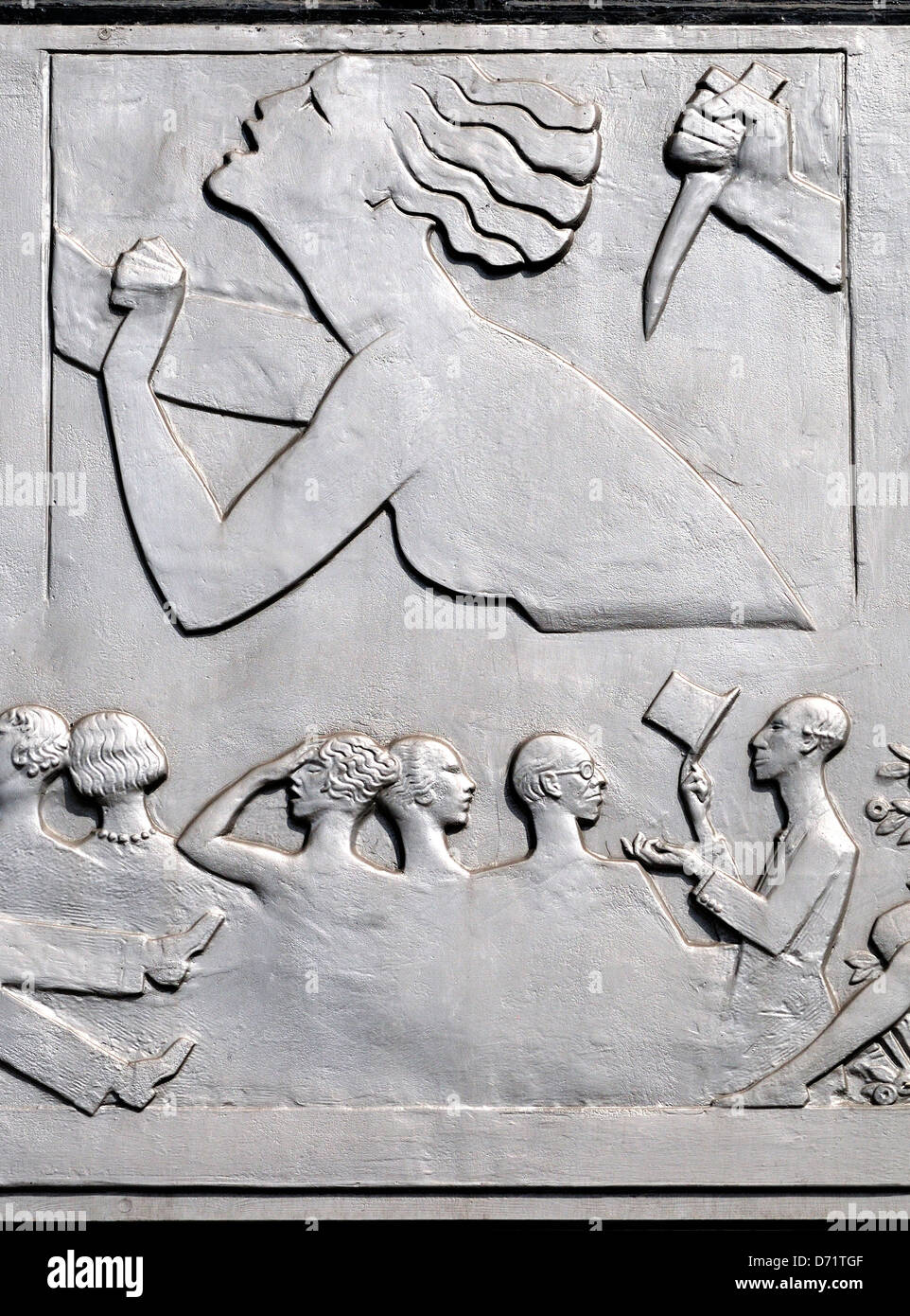 London, England, UK. Apollo Victoria Theatre (1929) Art Deco facade ...