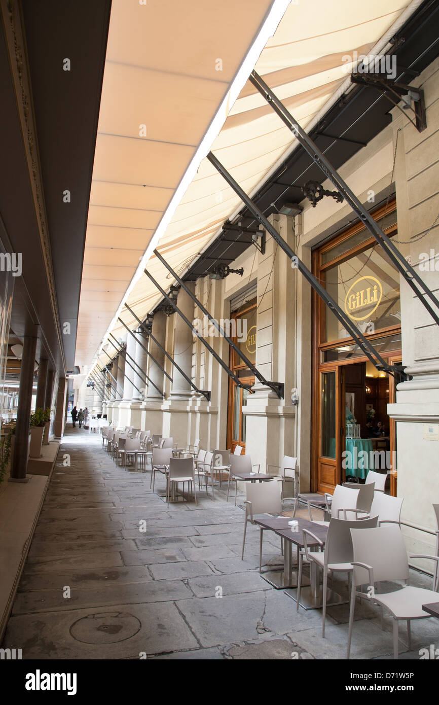 Gilli Cafe, Piazza della Republica Square; Florence; Italy Stock Photo
