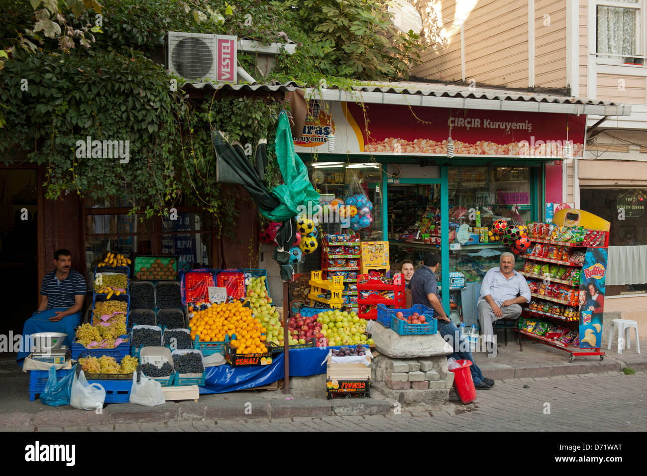 Türkei, Istanbul, Viertel um die Zeyrek-Moschee Stock Photo