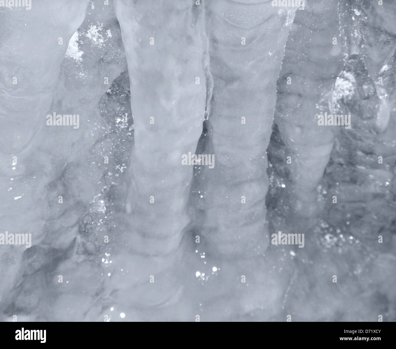 full frame abstract ice detail Stock Photo - Alamy