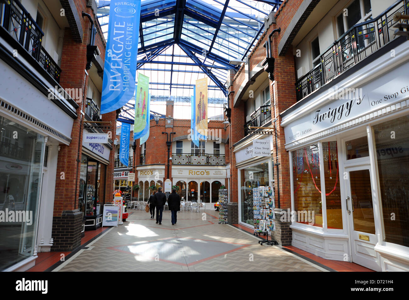 Rivergate Shopping Centre in Peterborough , UK Stock Photo