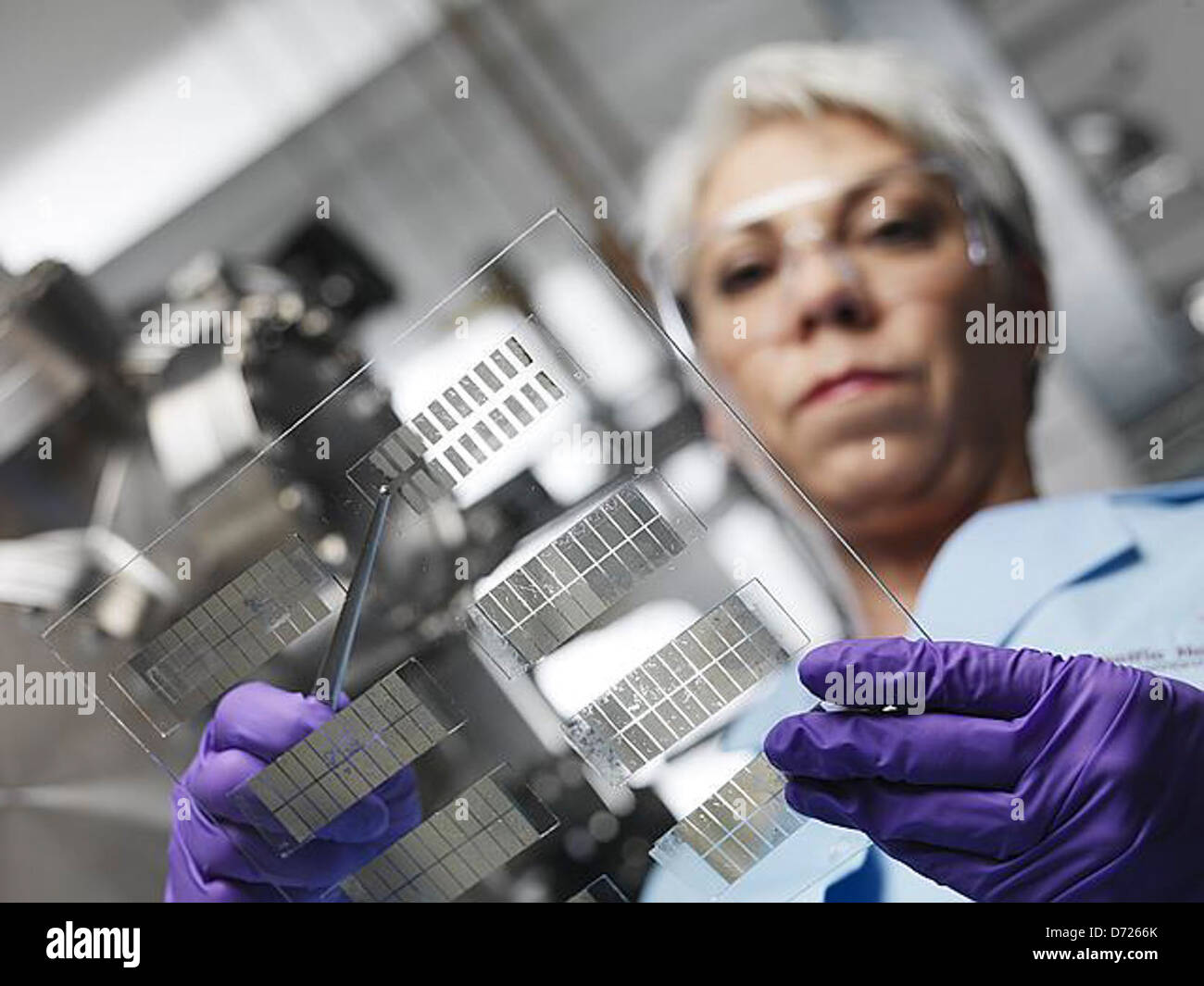 Thin Film Lab Stock Photo Alamy