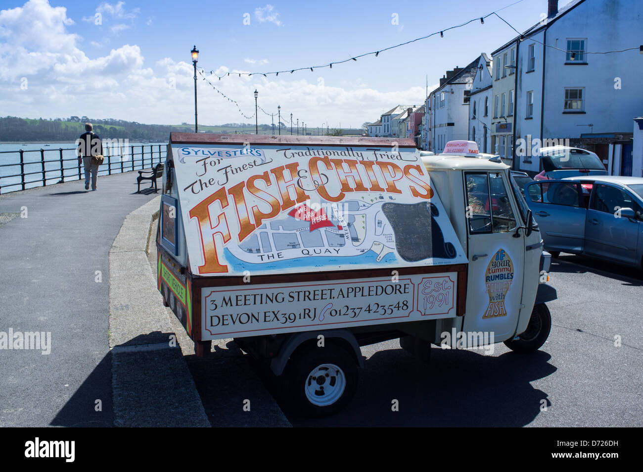 Fish and chips van hires stock photography and images Alamy