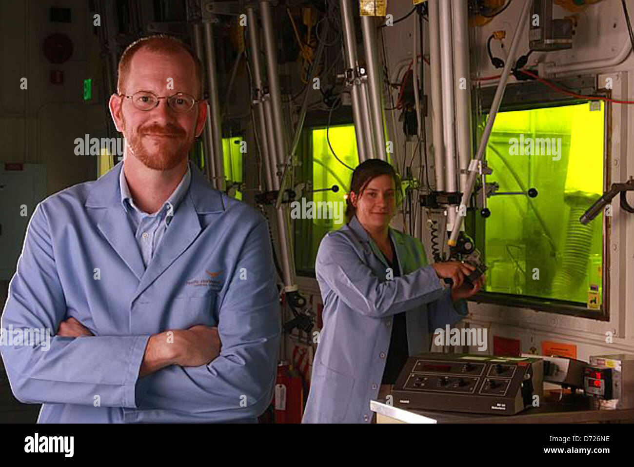 Radiochemical Processing Laboratory Hot Cell Stock Photo Alamy