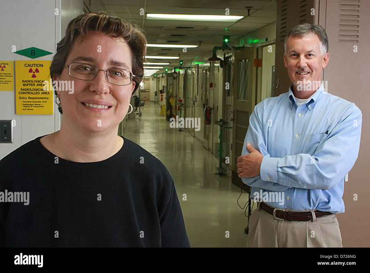 Radiochemical Processing Laboratory Management Stock Photo Alamy