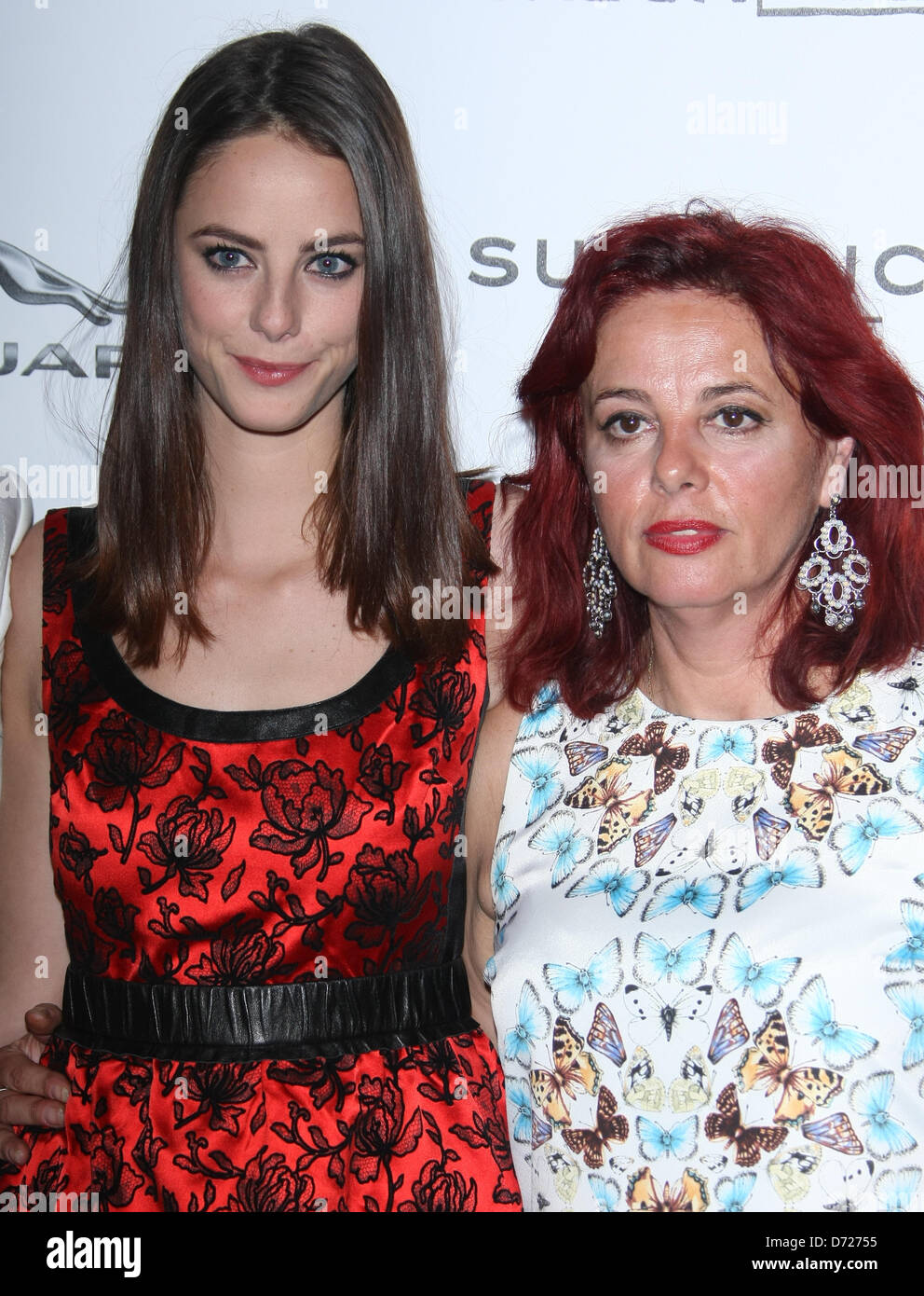 KAYA SCODELARIO & MOTHER EMANUEL AND THE TRUTH ABOUT FISHES. INTERNATIONAL PREMIERE AT THE SUNDANCE LONDON FILM AND MUSIC FESTIV Stock Photo