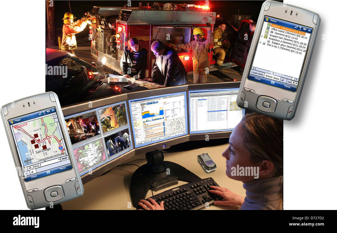 Law Enforcement Information Framework Stock Photo Alamy