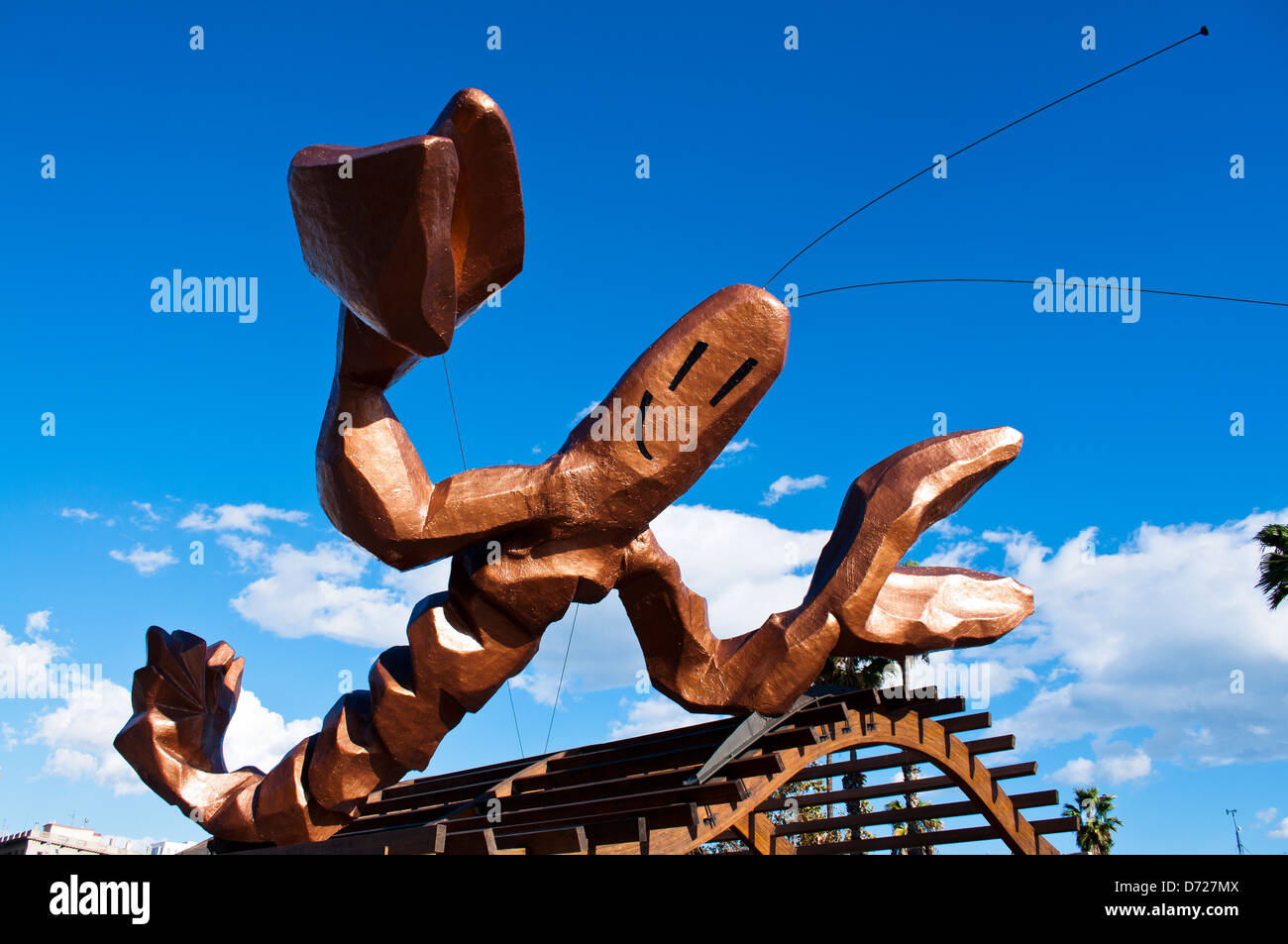 Gambrinus design by Javier Mariscal, Barcelona, Catalonia, Spain Stock Photo