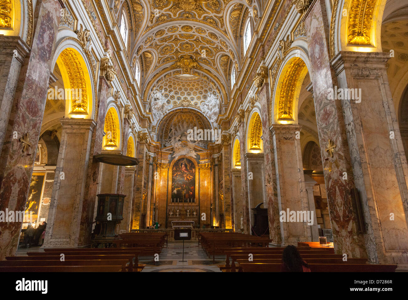 San Luigi dei Francesi (Church of St. Louis of the French Stock Photo: 55984063 - Alamy