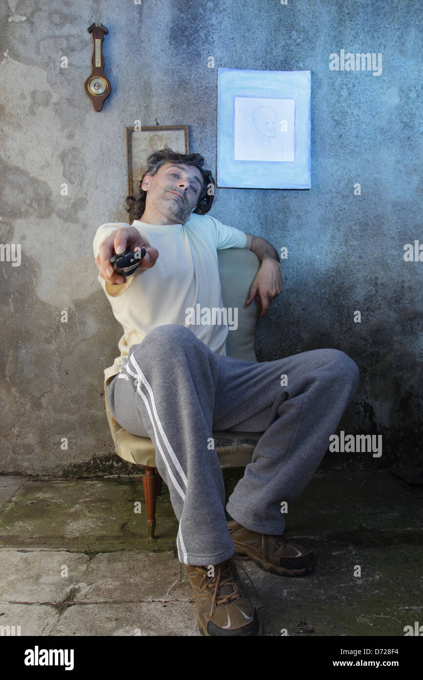 Tired viewer hi-res stock photography and images - Alamy