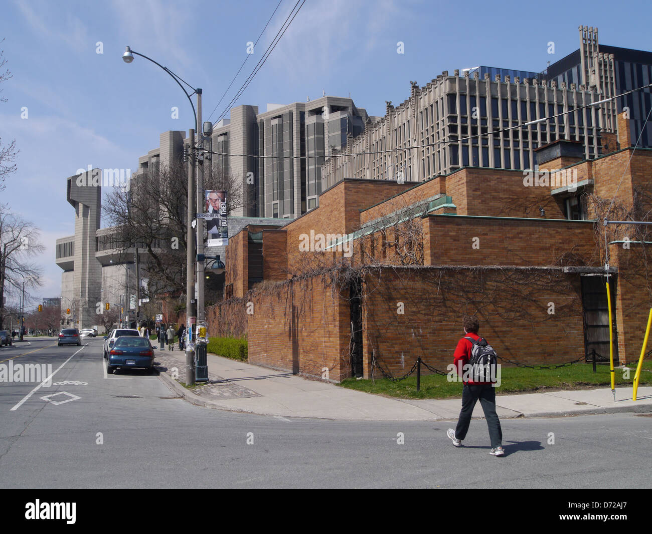 University of Toronto campus modern buildings Stock Photo Alamy