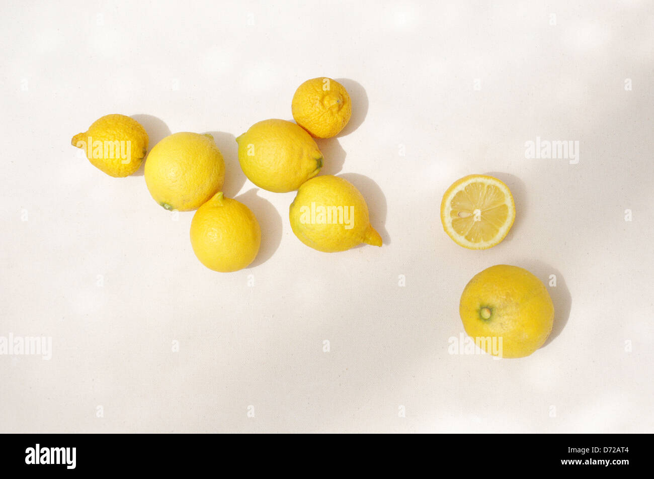 several lemons Stock Photo