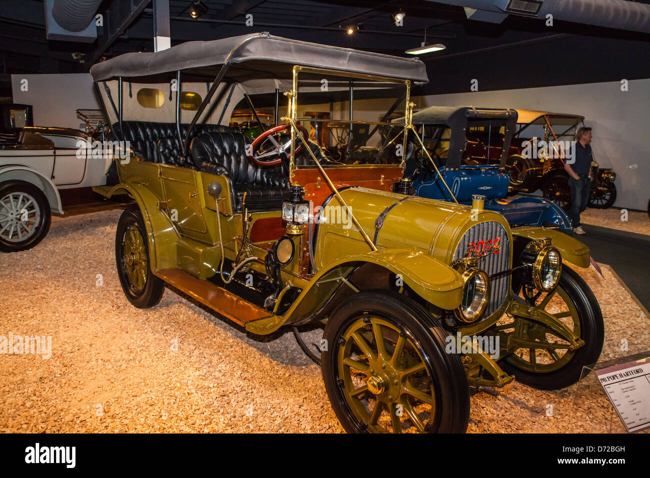 1911 Pope -Hartford at the National Automobile Museum in Reno Nevada ...