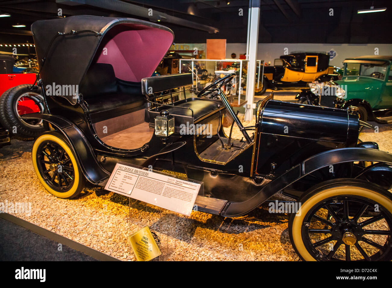 1922 Dodge Brothers Automobile at the National Automobile Museum in Reno Nevada Stock Photo