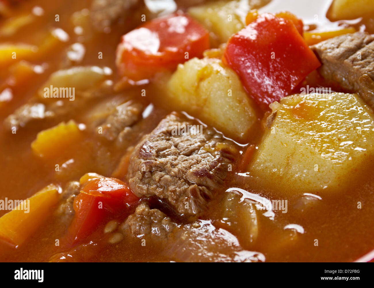 Traditional Bulgarian soup chorba.shurpa soup Stock Photo - Alamy