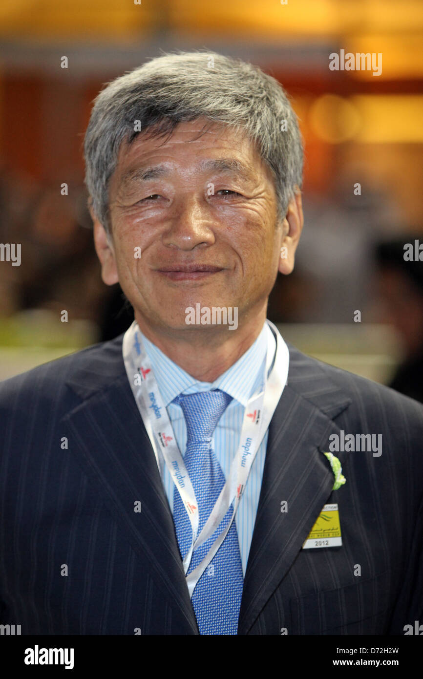 Dubai, United Arab Emirates, Teruya Yoshida, the owner of the horse