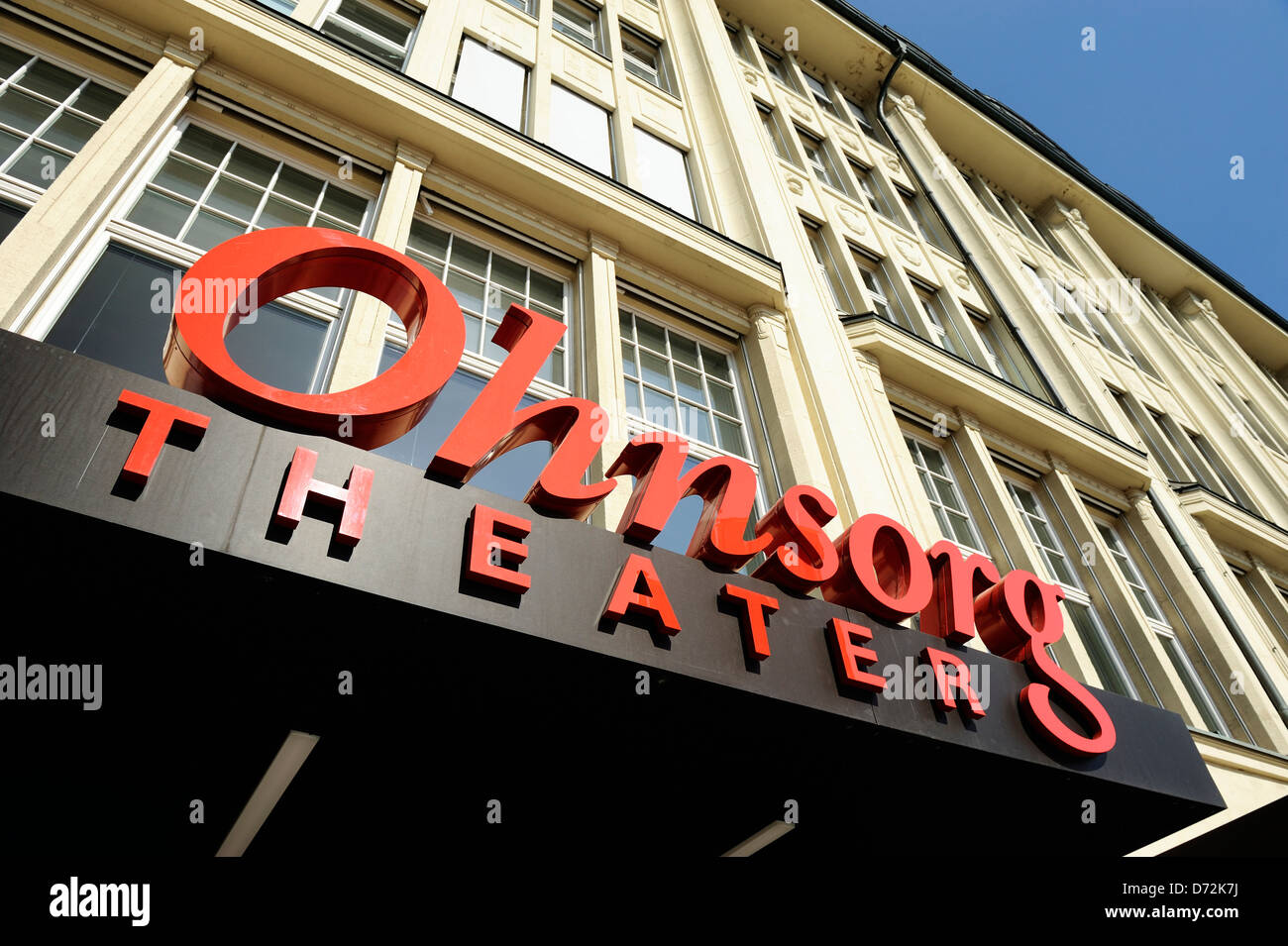 Ohnsorg theatre in Saint Georg, Hamburg, Germany, Europe Stock Photo