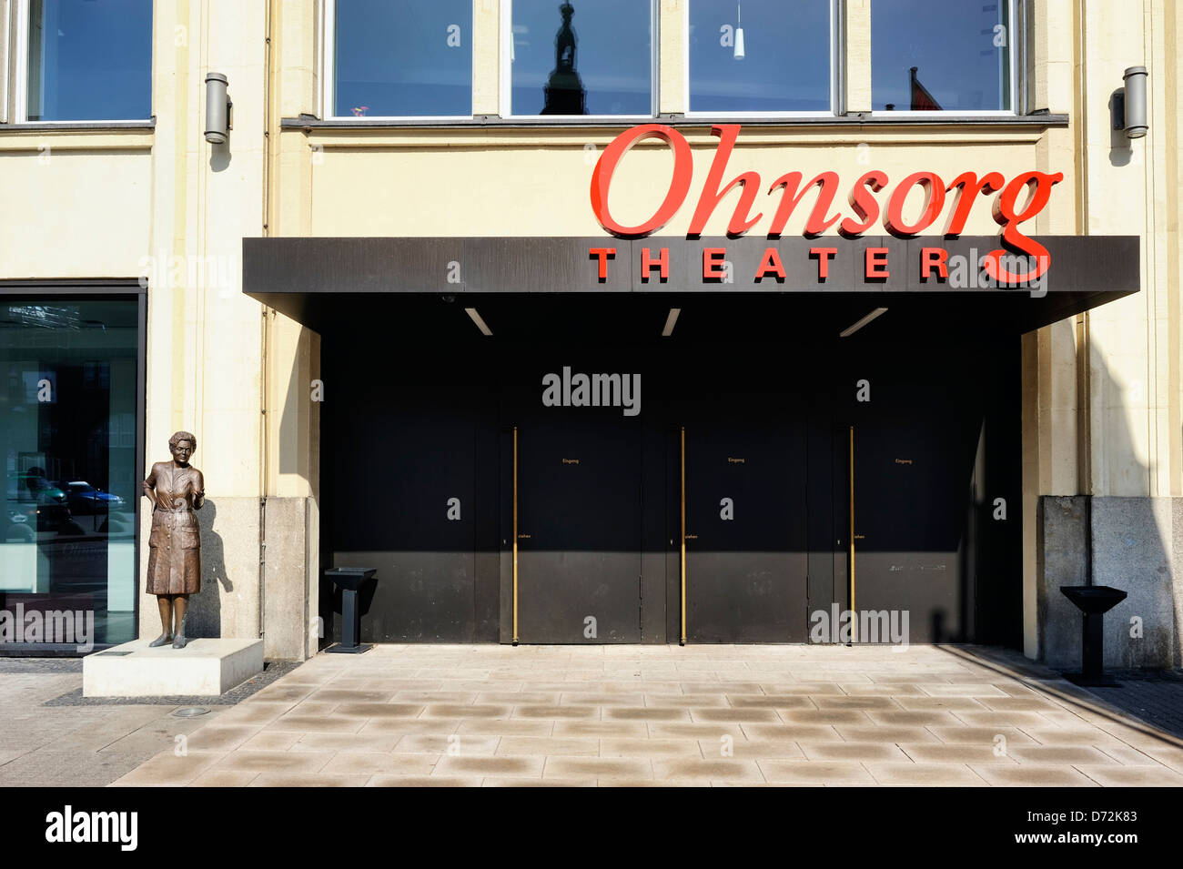 Ohnsorg theatre in Saint Georg, Hamburg, Germany, Europe Stock Photo