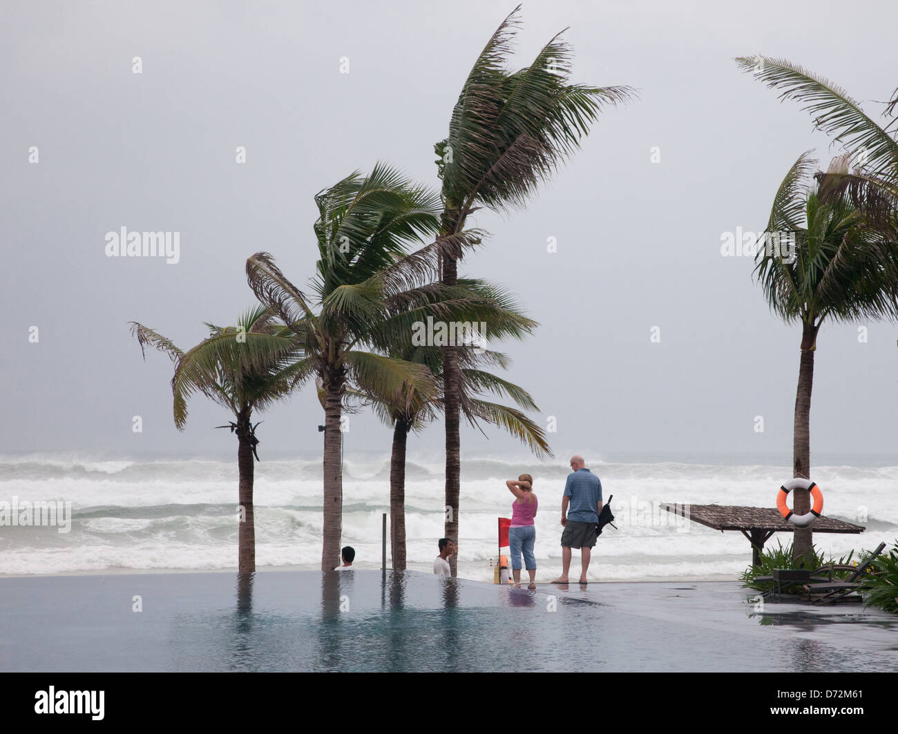 Windy typhoon hi-res stock photography and images - Alamy