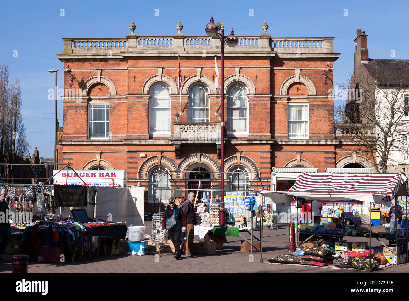 Ilkeston market place hi-res stock photography and images - Alamy