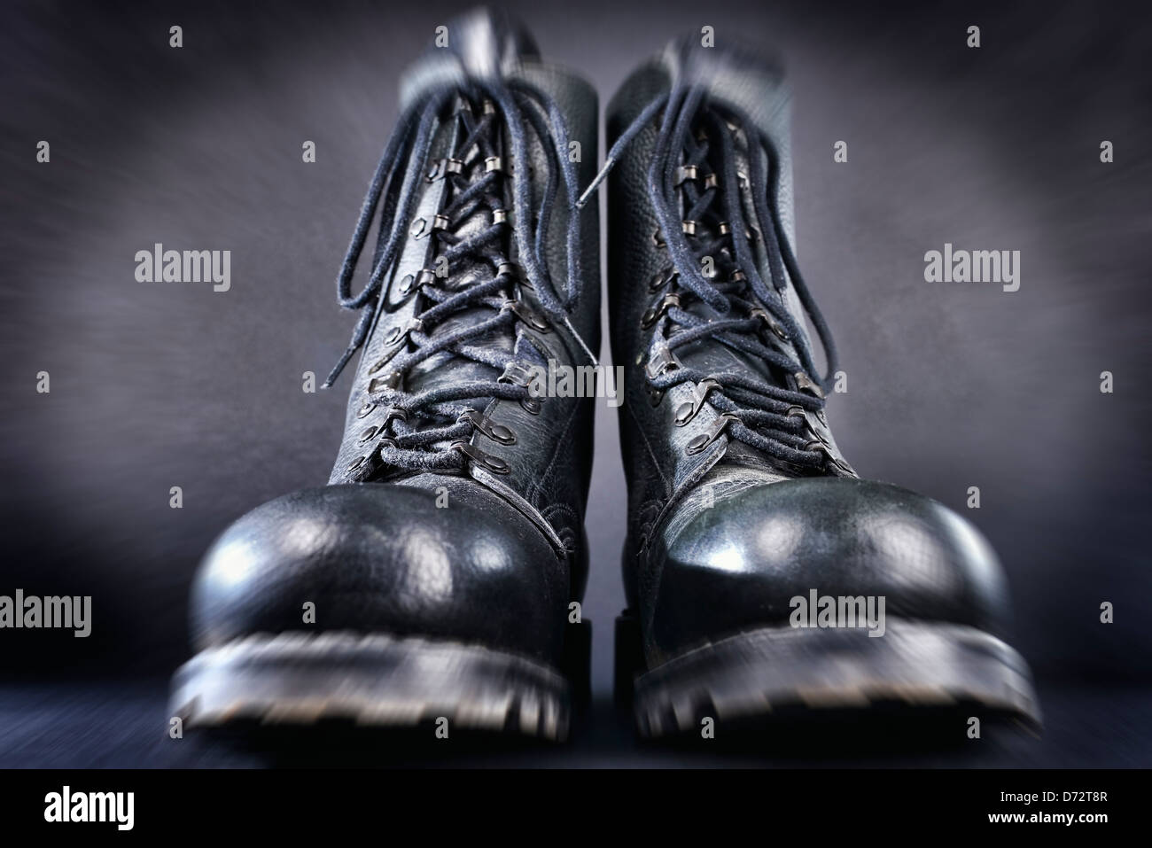 Jumper's boot, symbolic photo right-wing extremism Stock Photo