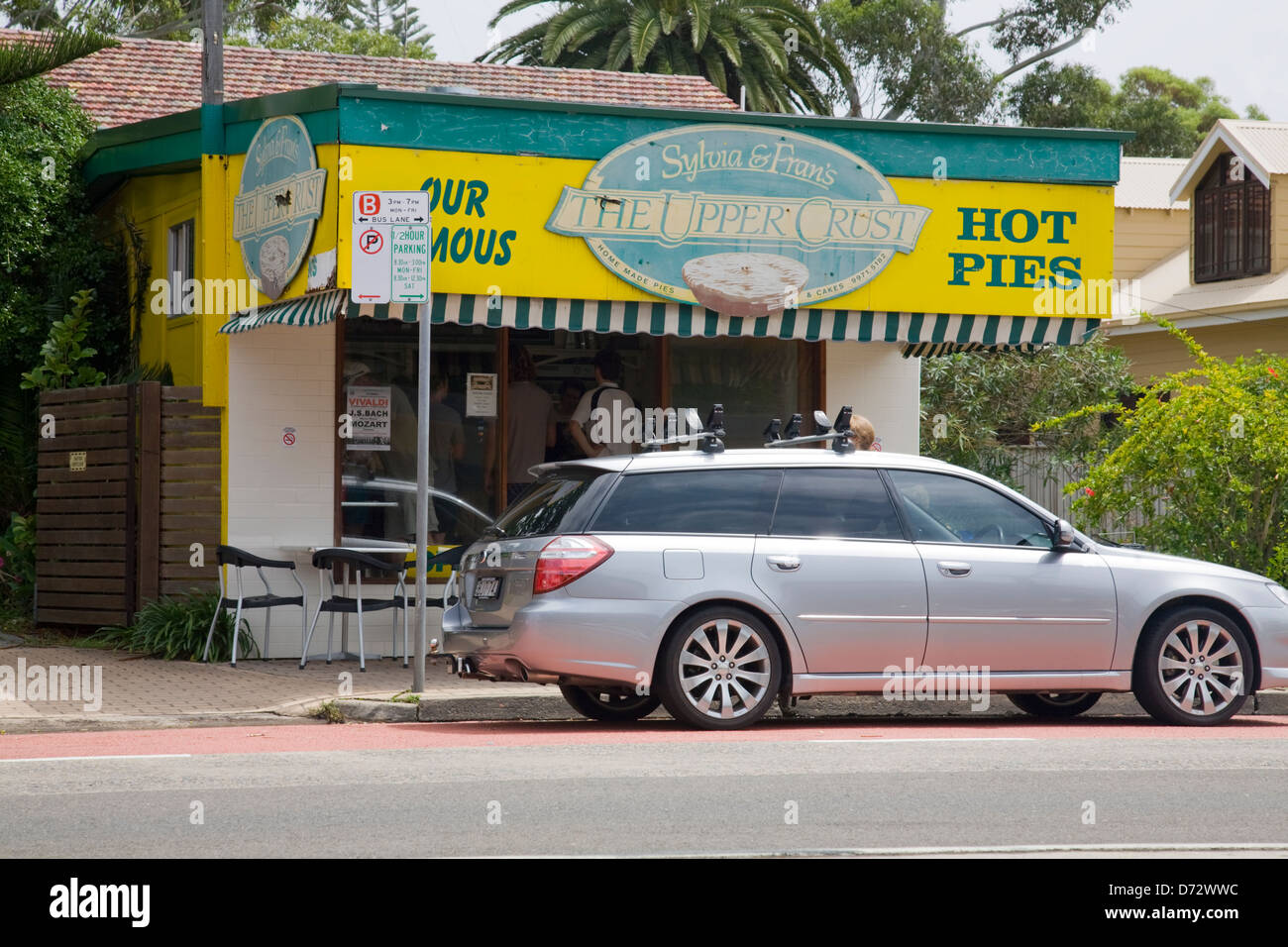 australian pie shop in collaroy,sydney Stock Photo Alamy
