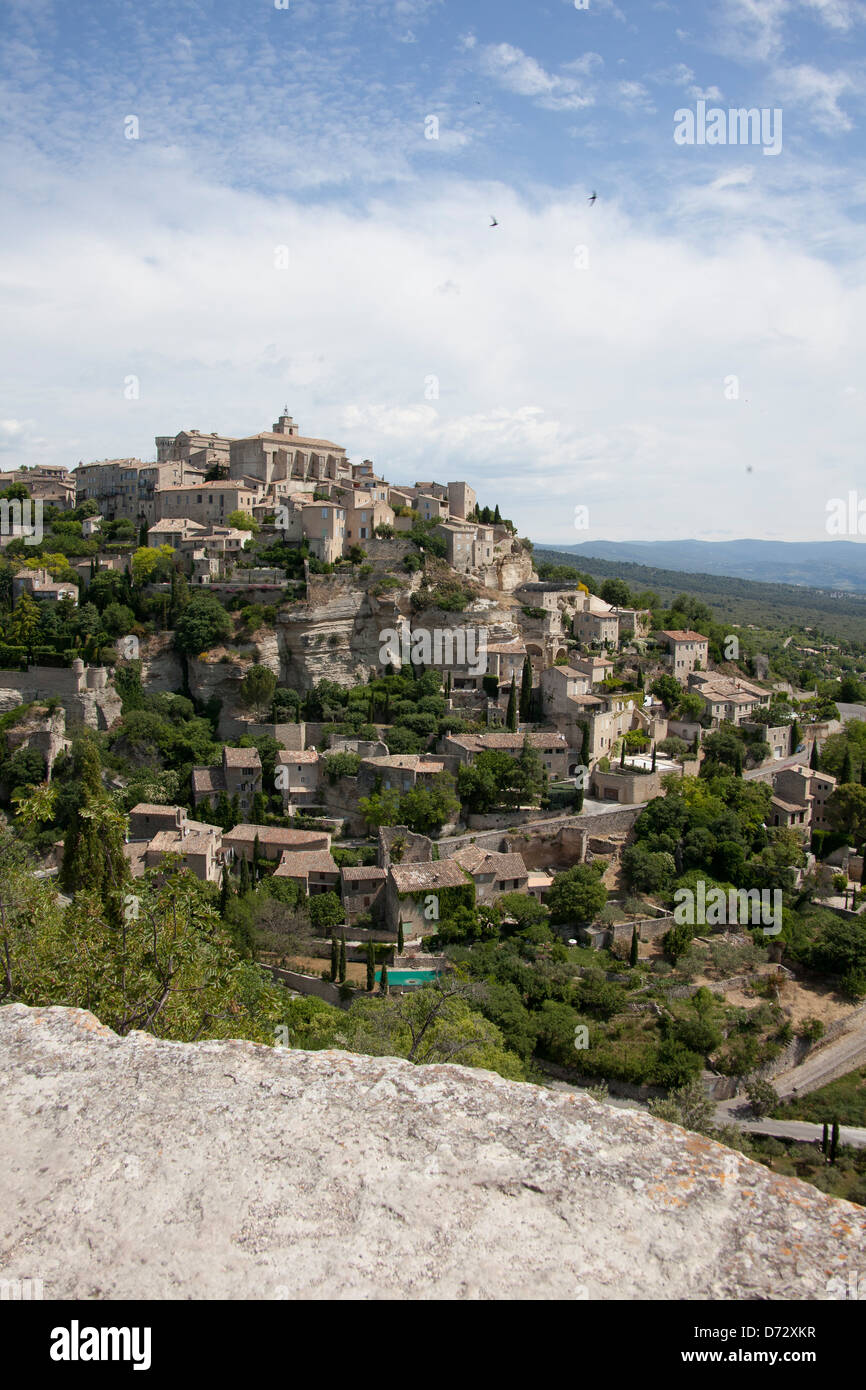 Gordes, France, Cityscape Stock Photo