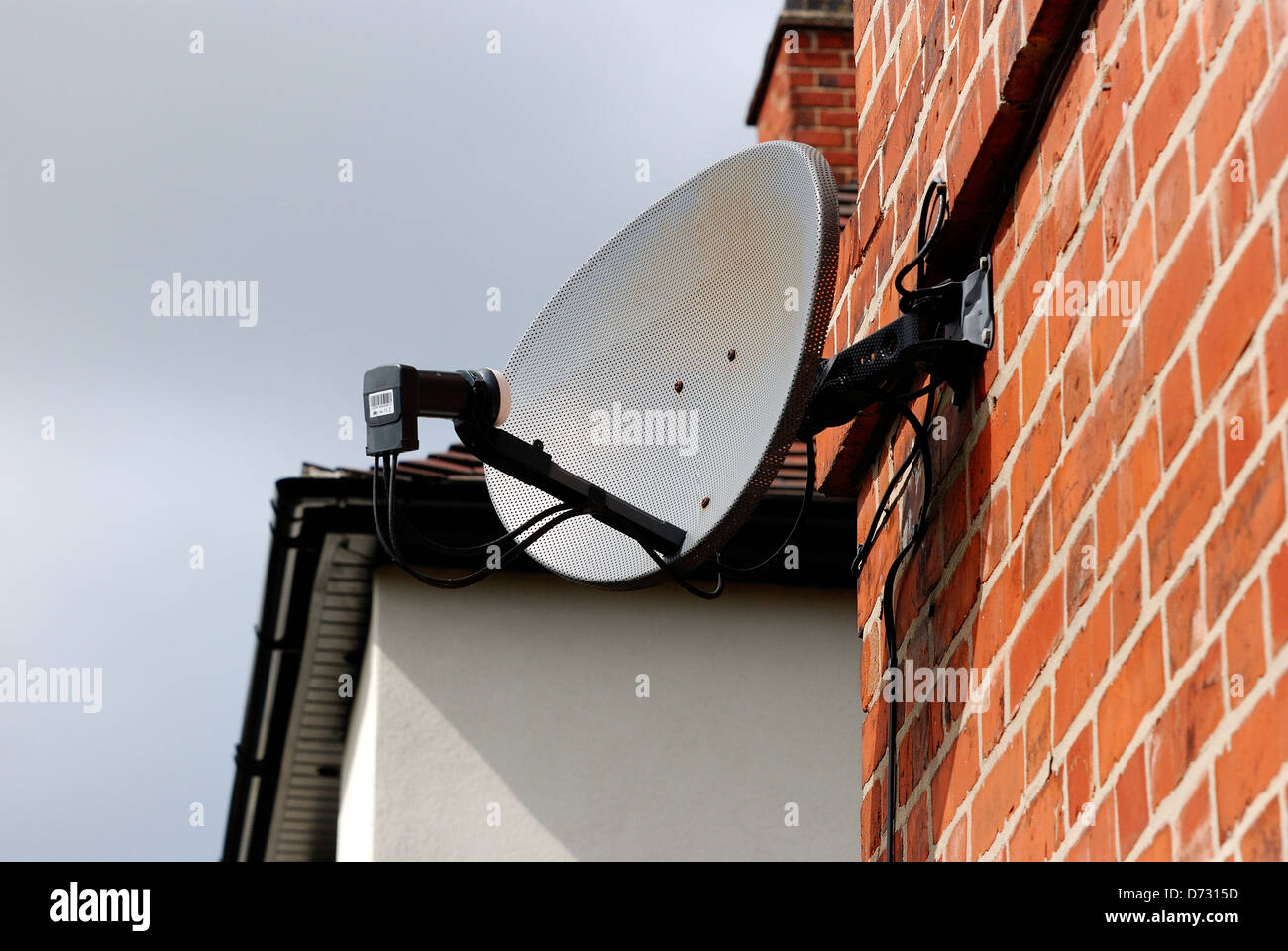sky satellite dish Stock Photo Alamy