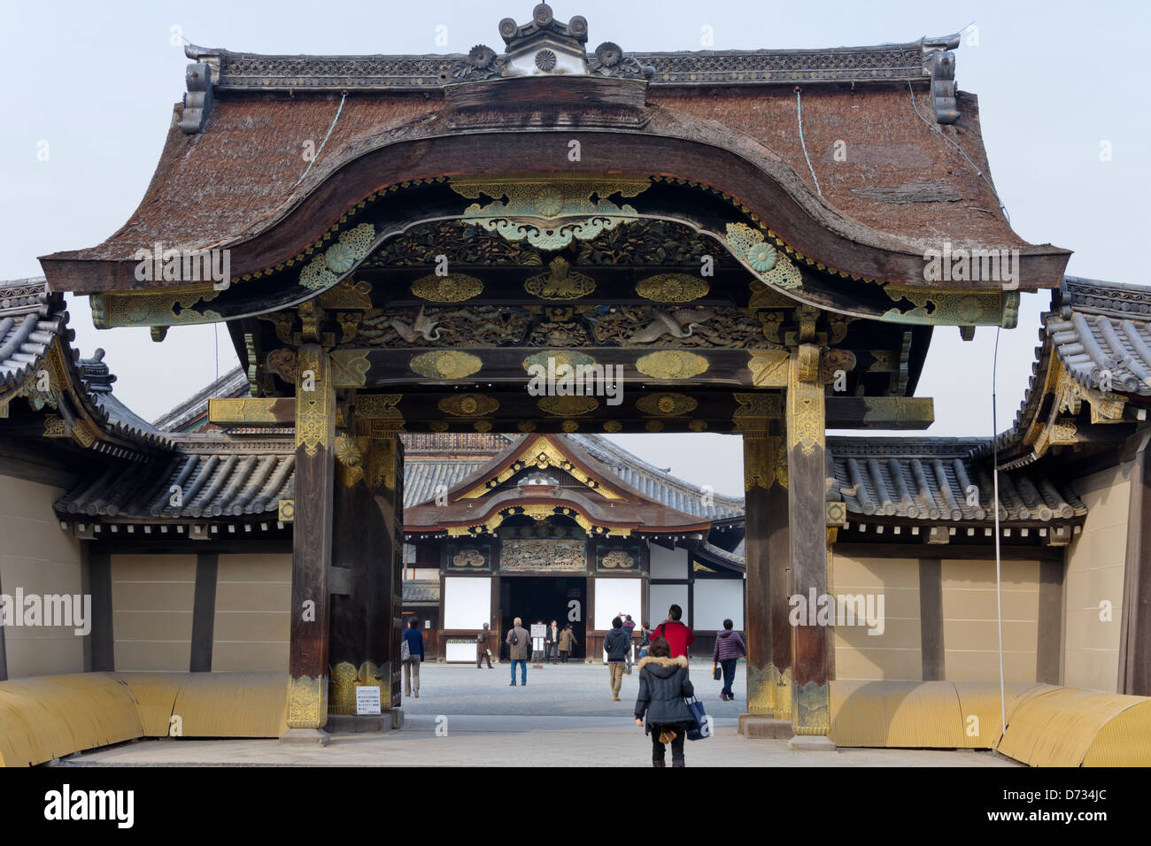 Nijo Castle, Kyoto, Japan Stock Photo - Alamy