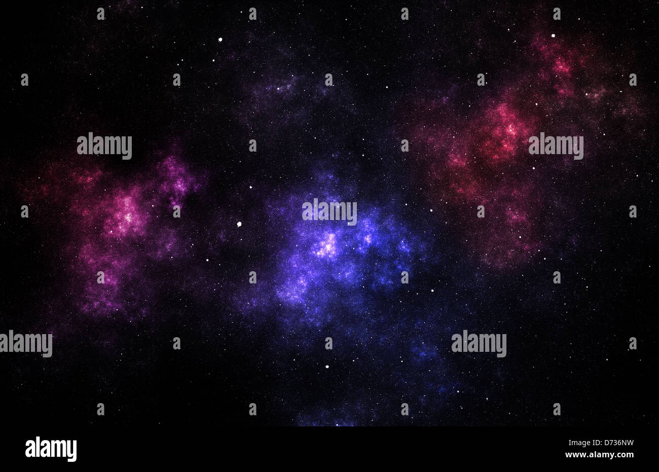 Abstract blue red background as space stars and nebula Stock Photo - Alamy