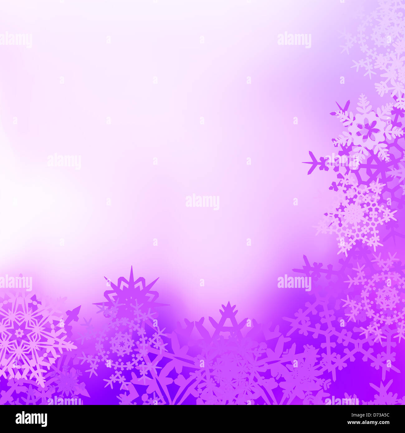 Christmas background with snowflakes Stock Photo - Alamy
