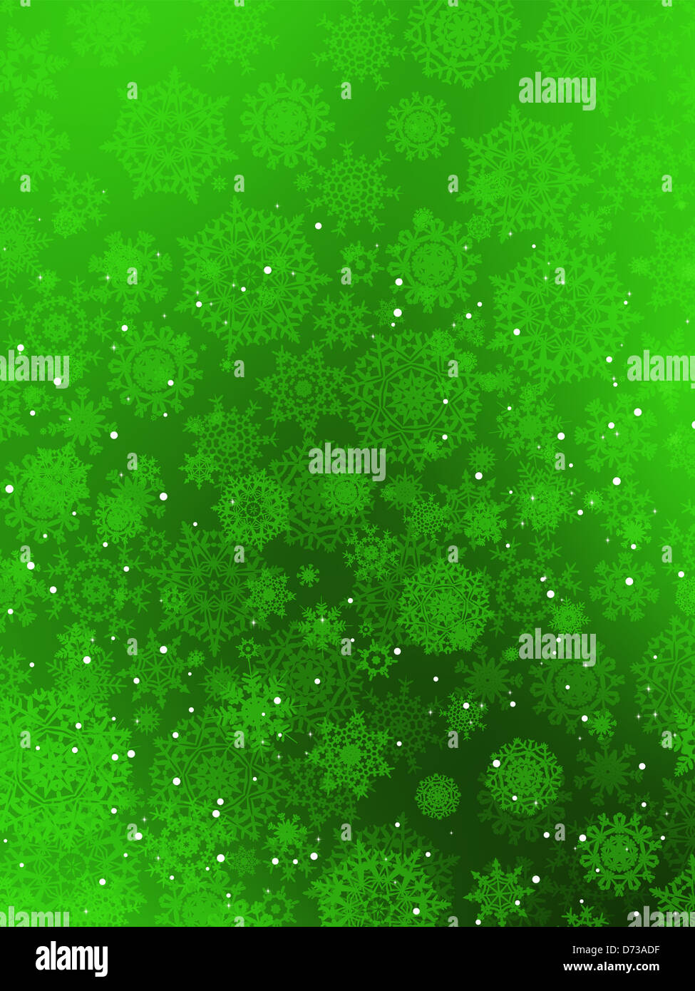 Christmas background with snowflakes Stock Photo - Alamy