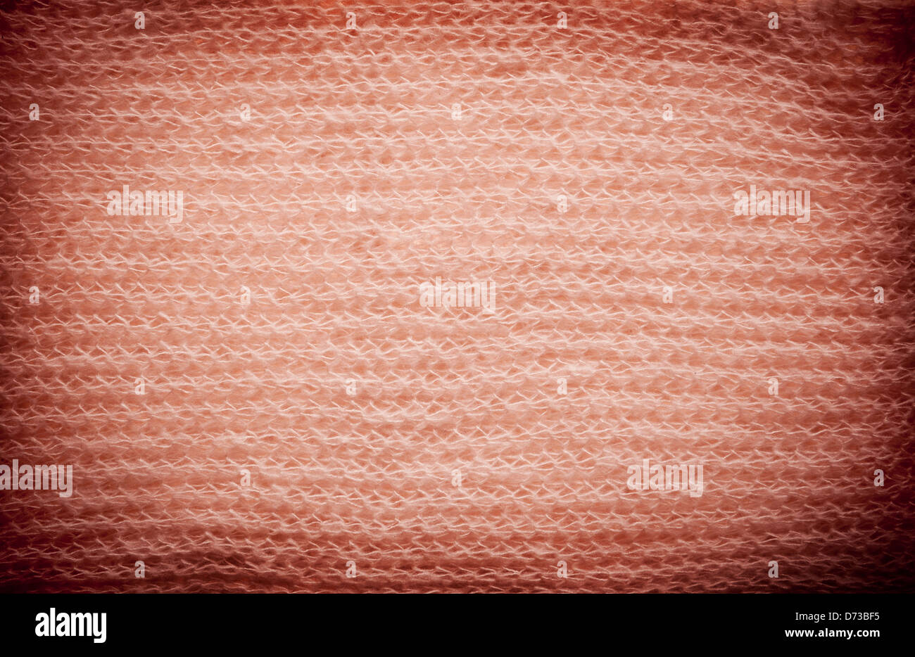 Sepia fuzzy knitted fabric texture abstract Stock Photo