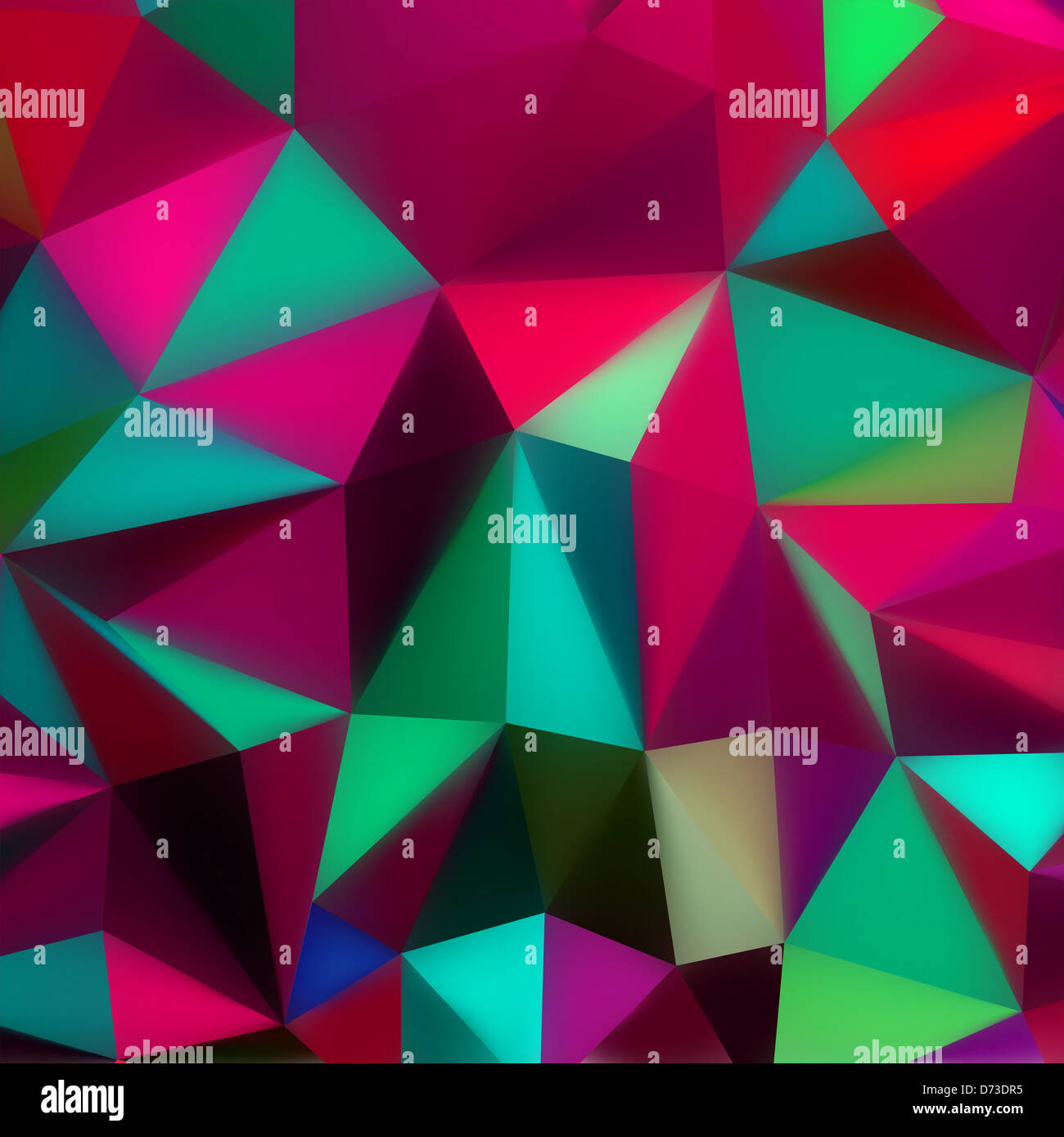 Colorful abstract background many triangles hi-res stock photography ...