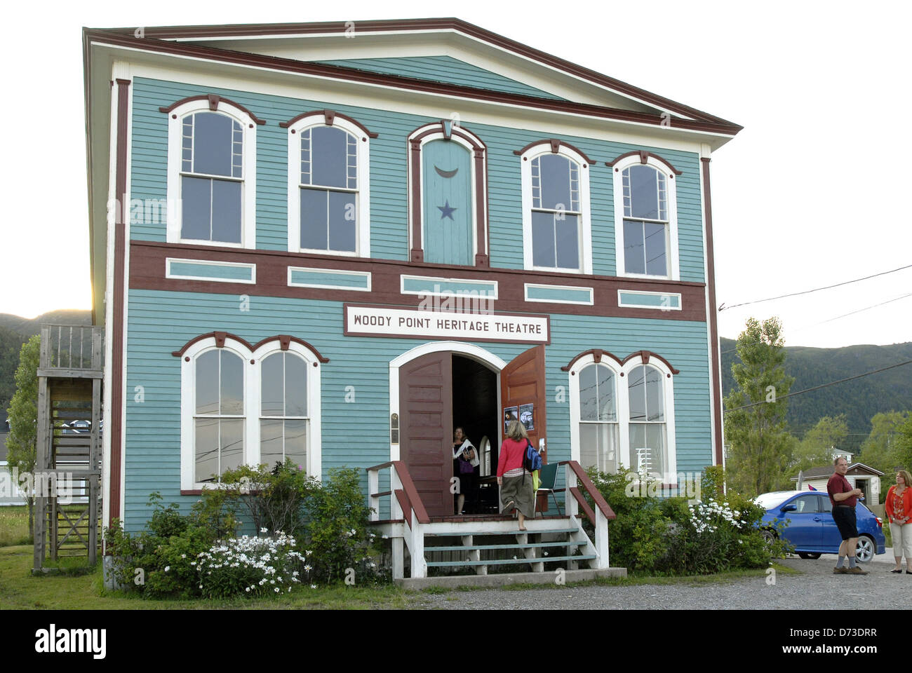 Woody Point Heritage Theatre, Newfoundland Stock Photo Alamy